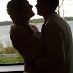 bride-groom-silhouette-outdoors